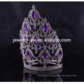 Acessórios de cabelo grosso china big rhinestone pageant crowns